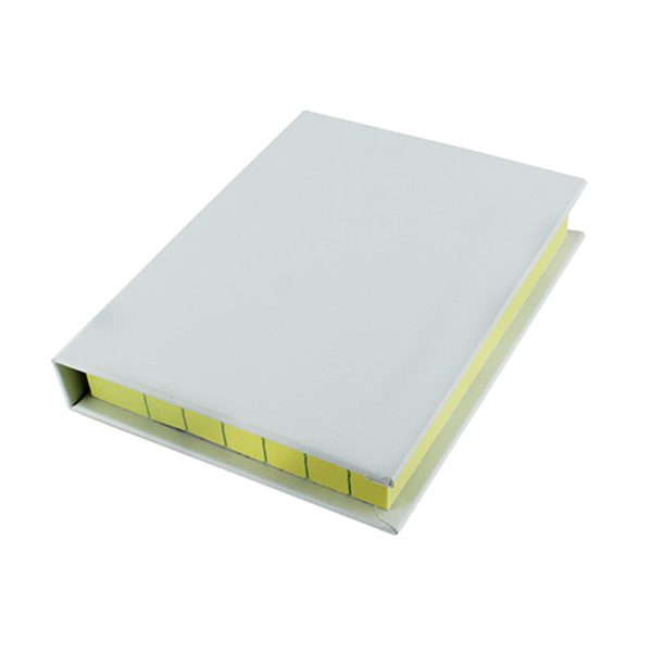 Estuche con notas adhesivas y banderas de colores pasta dura - Image 3