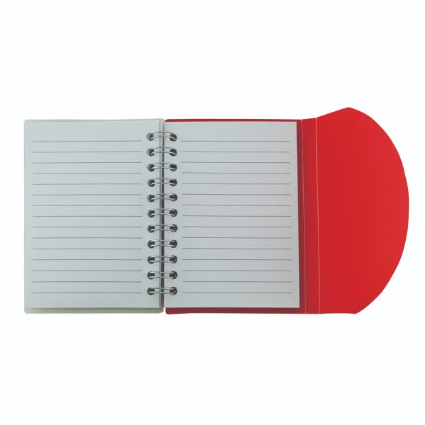 Libreta pequeña con solapa bicolor - Image 4