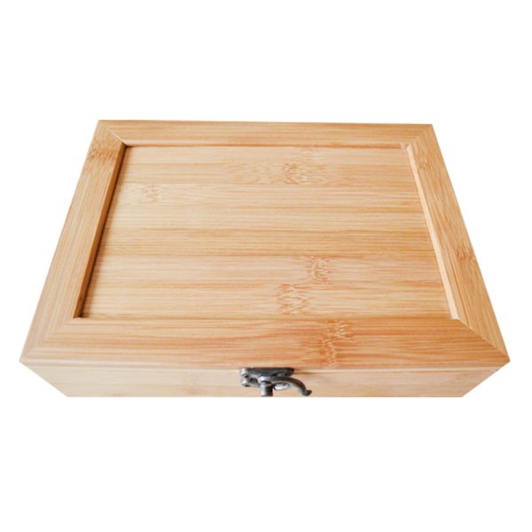 Caja para sobres de té de bambú - Image 2